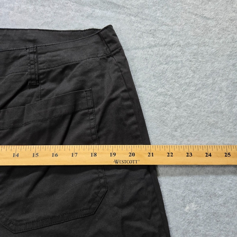 NWT SANCTUARY High Rise Women's Twill Wide-Leg Ankle Cropped Black Pants - Picture 16 of 16